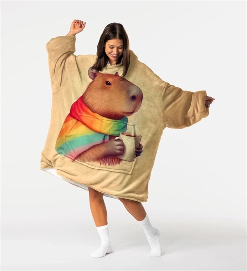 Huggie - Autumn weather - Giant Blanket Hoodie